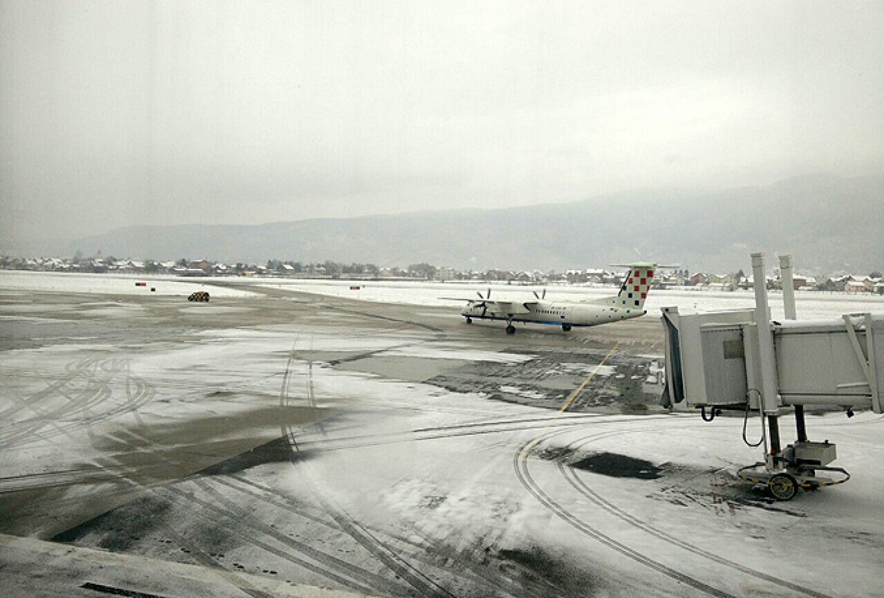 Međunarodni aerodrom Sarajevo - zračni promet se odvija s poteškoćama