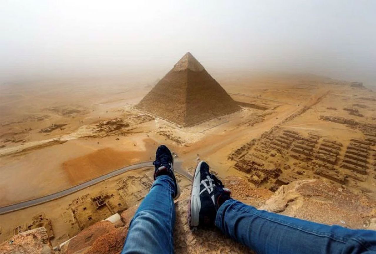 Nijemcu koji se popeo na Keopsovu piramidu zabranjen ulazak u Egipat