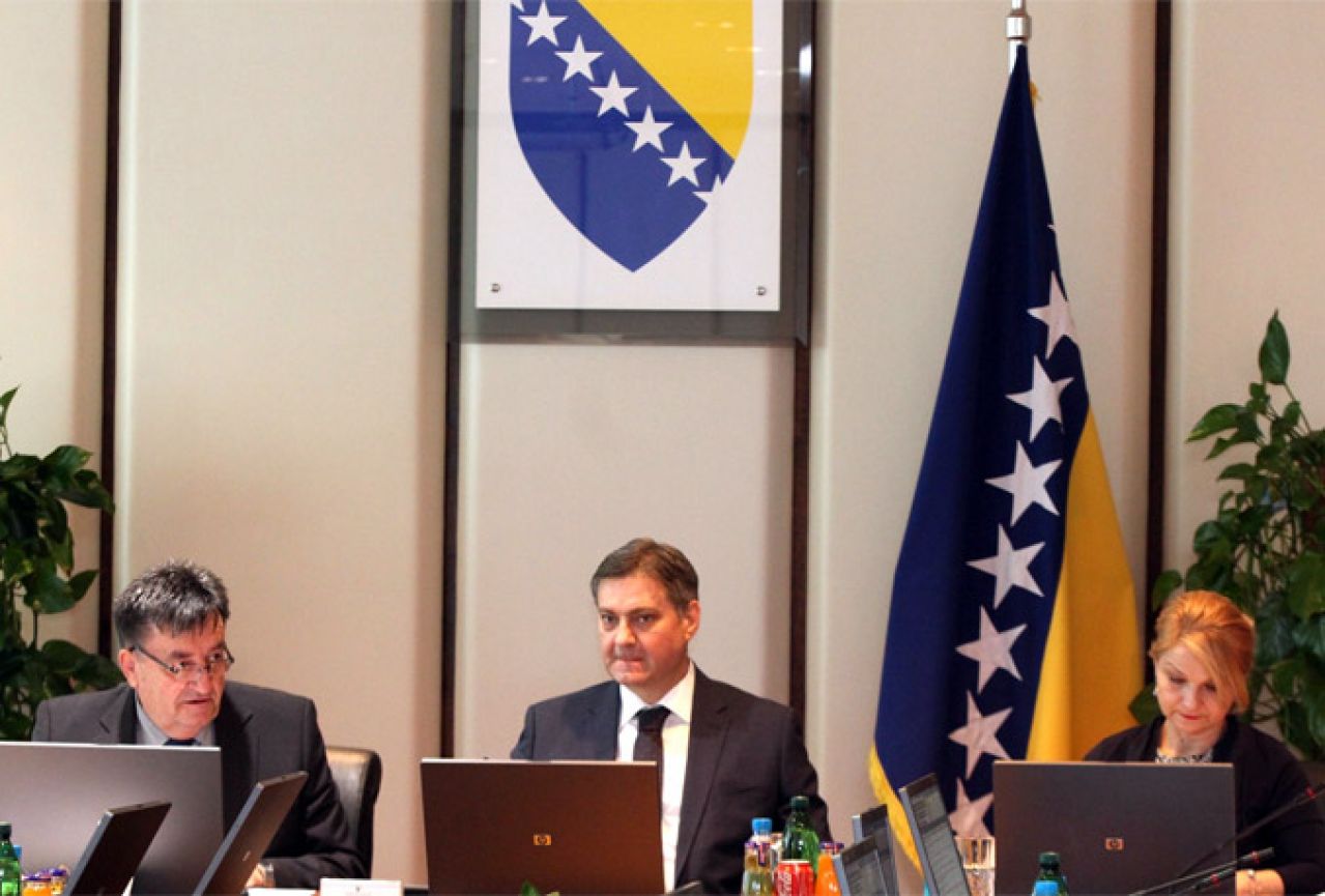 Vijeće ministara BiH usvojilo mehanizam koordinacije u tajnosti