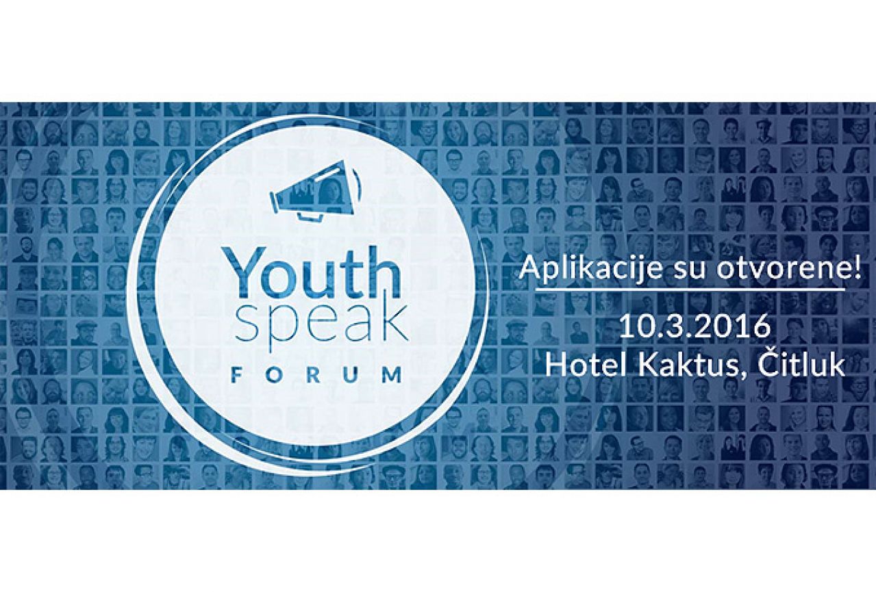 Oblikujte budućnost prema svojim željama - aplicirajte na Youth Speak Forum
