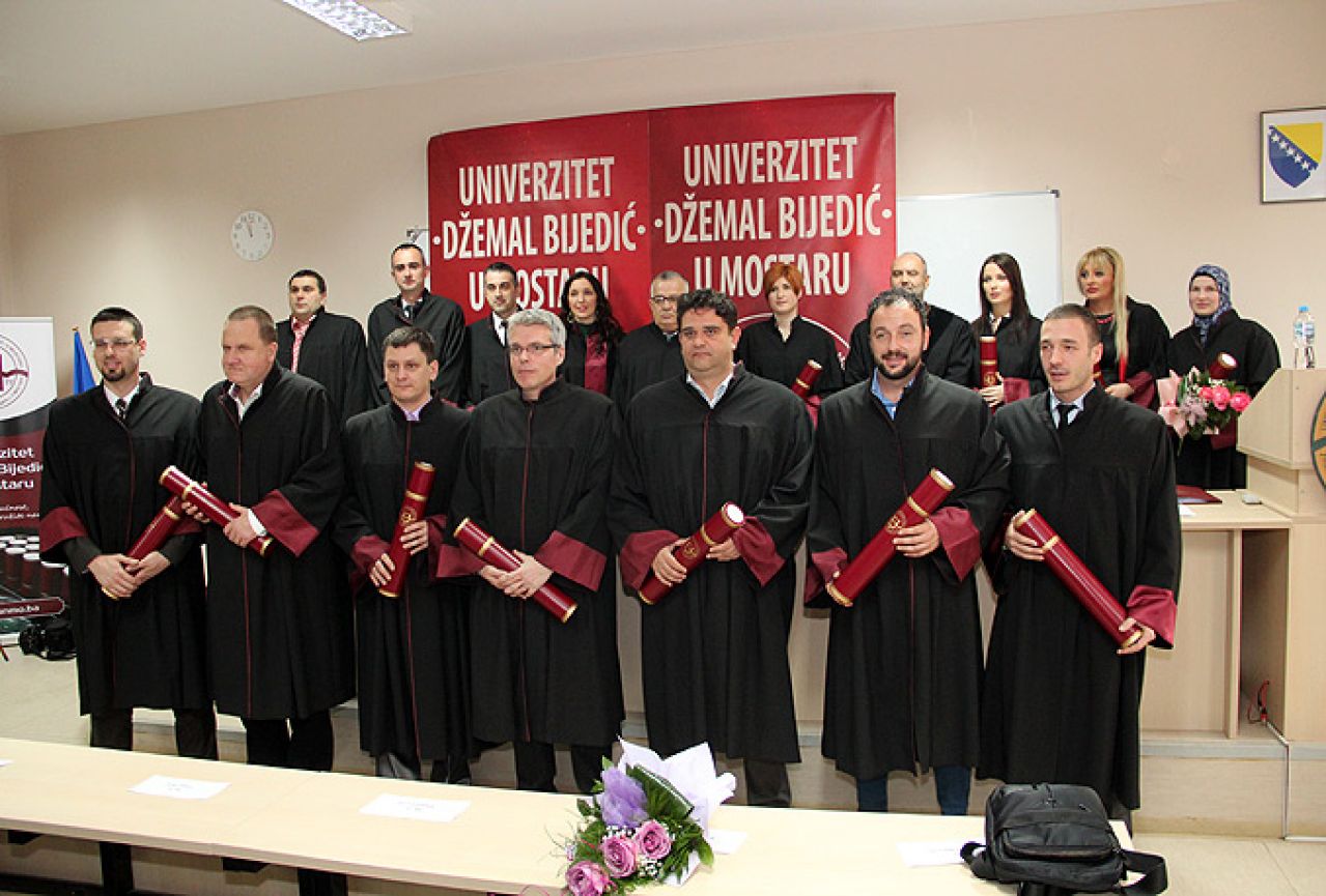 Mostarski univerzitet promovirao nove doktore znanosti