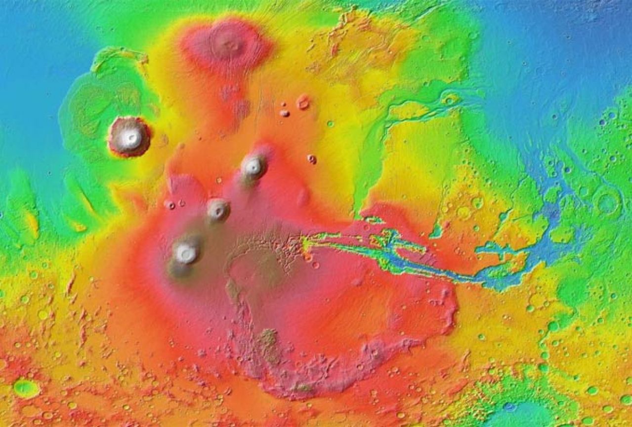 Izgled planeta Marsa promijenio vulkan