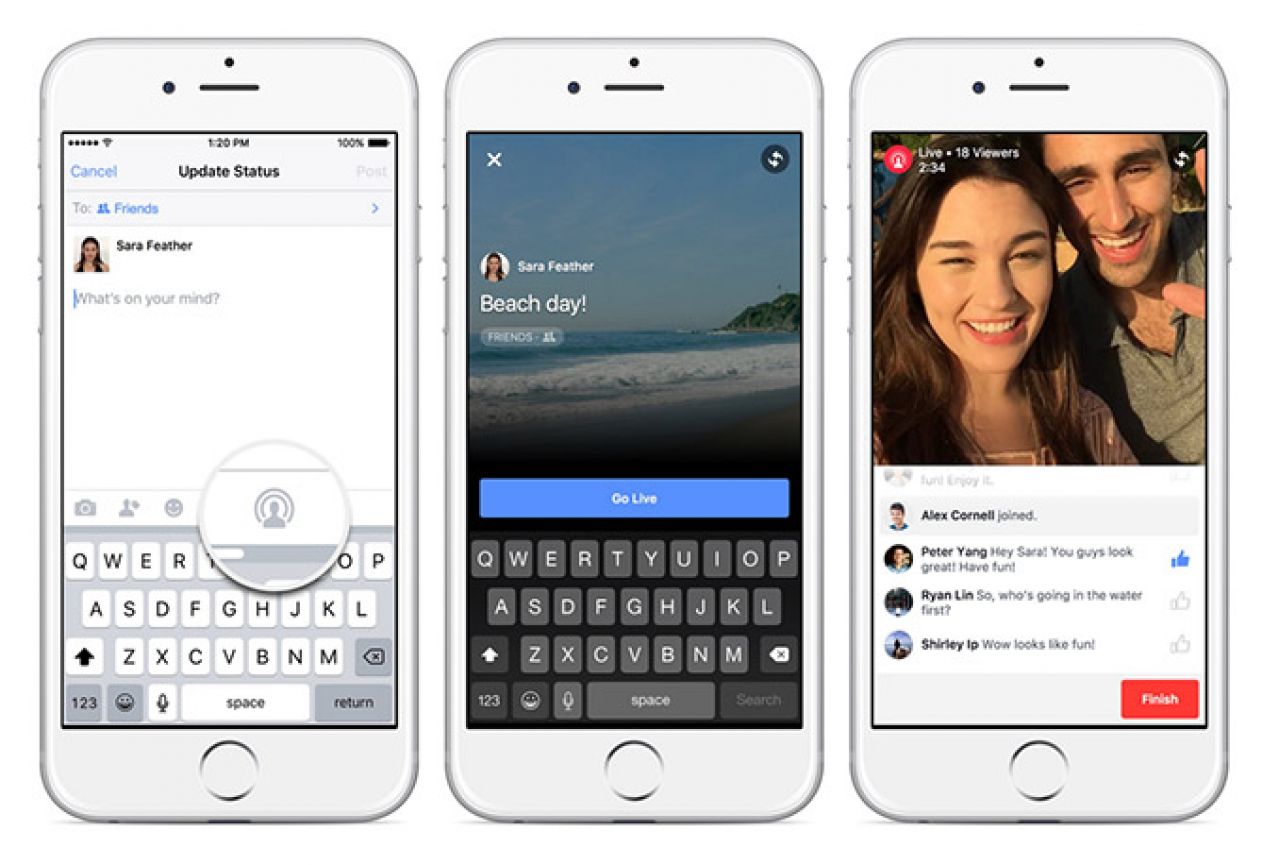 Facebook će preplaviti live streaming videozapisi