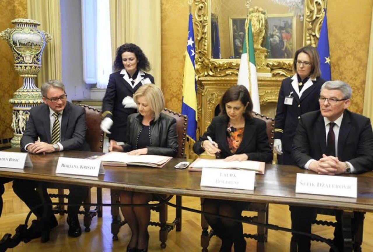 Protokol u suradnji: Parlamenti BiH i Italije na putu u EU