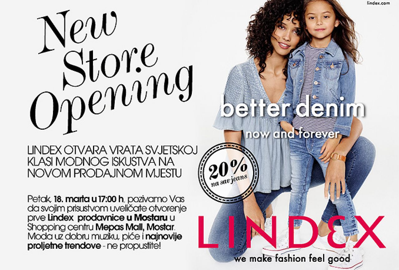 Lindex: Otvorenje prodavnice u Mepas Mallu