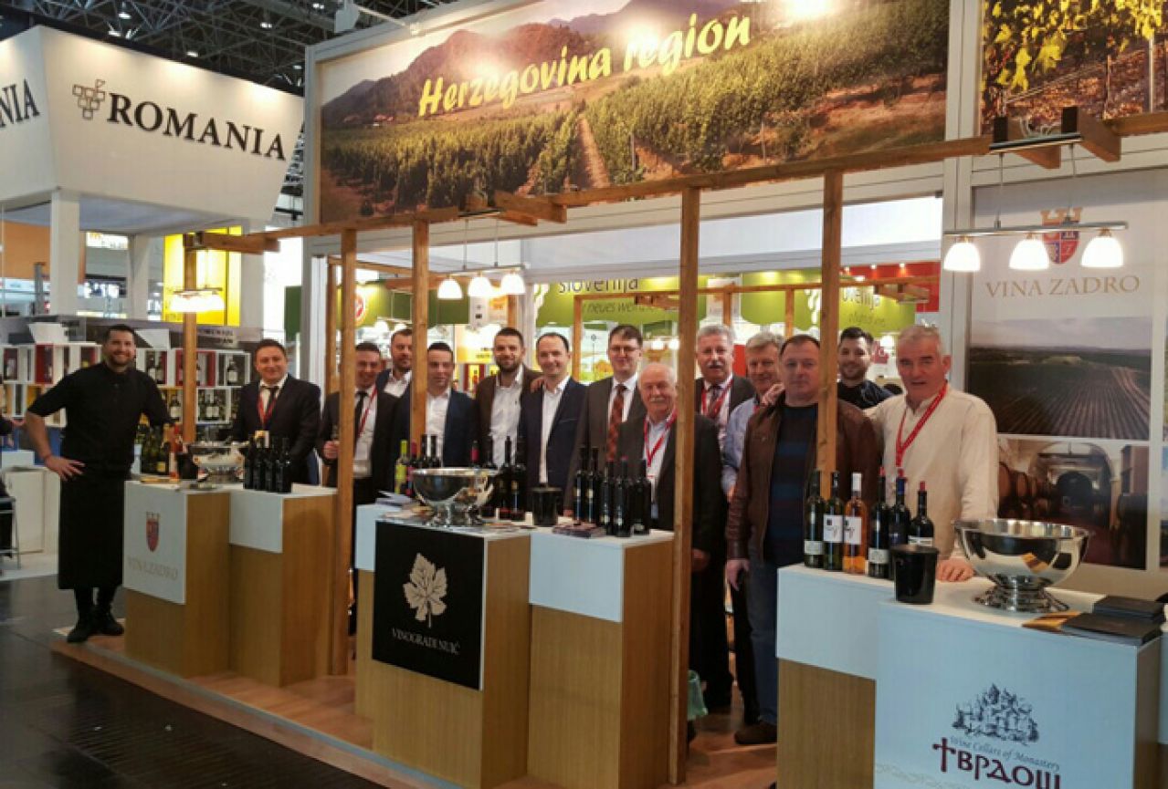 Hercegovački vinari predstavili svoja vina na najvećem sajmu u Europi