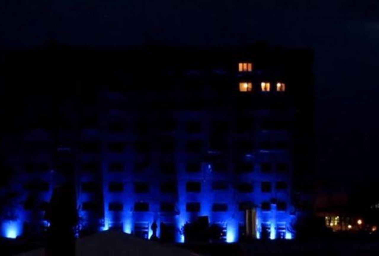 [VIDEO] Hrvatska: Stanovnici zgrade igrali tetris pomoću svjetla