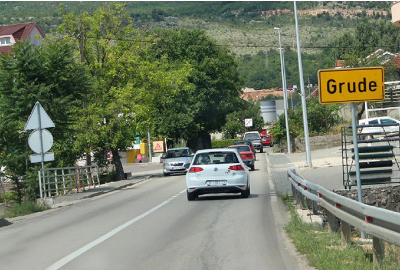 U petak će biti zatvoren dio magistralne ceste u Grudama