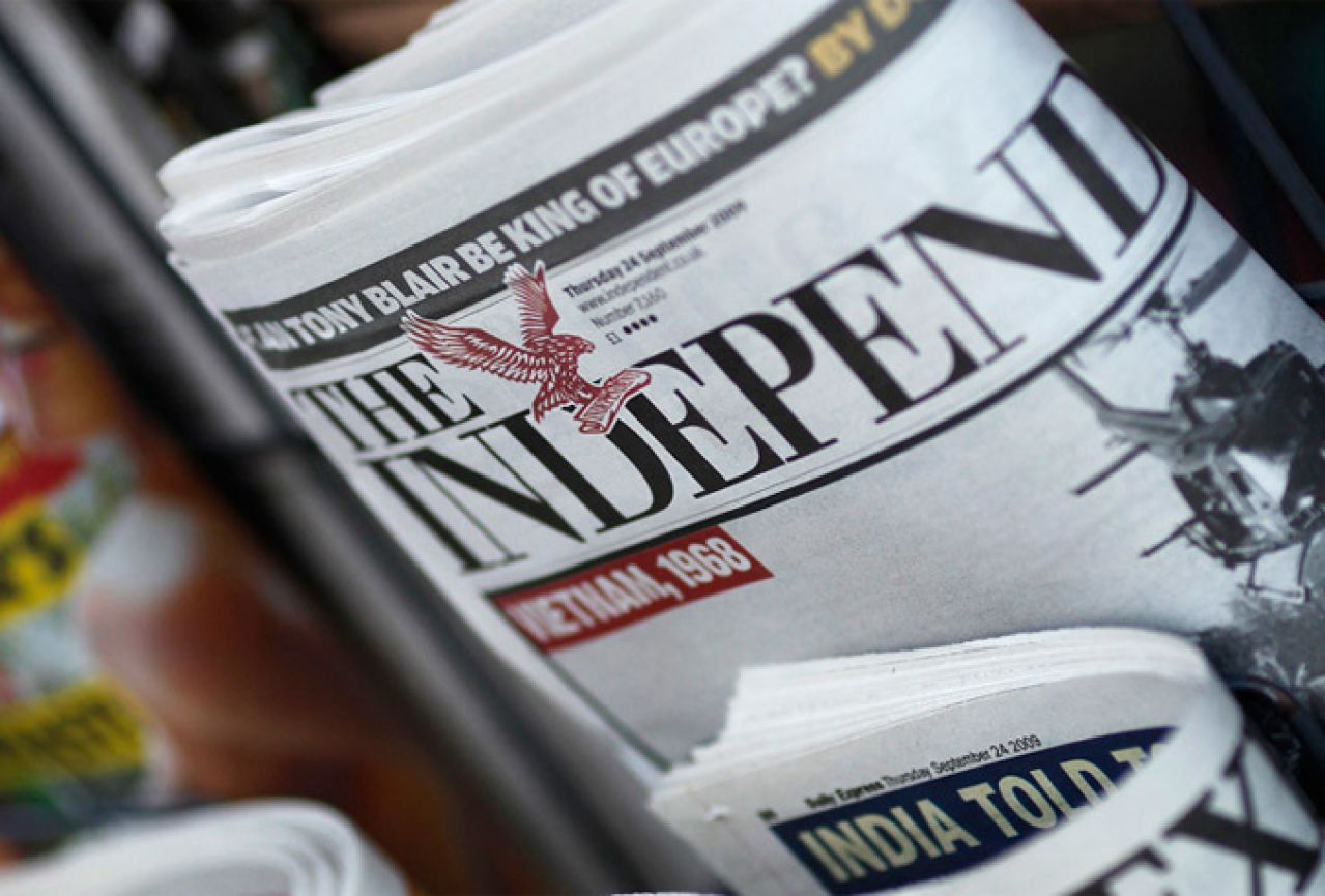 Tiskano izdanje 'The Independenta' otišlo u povijest