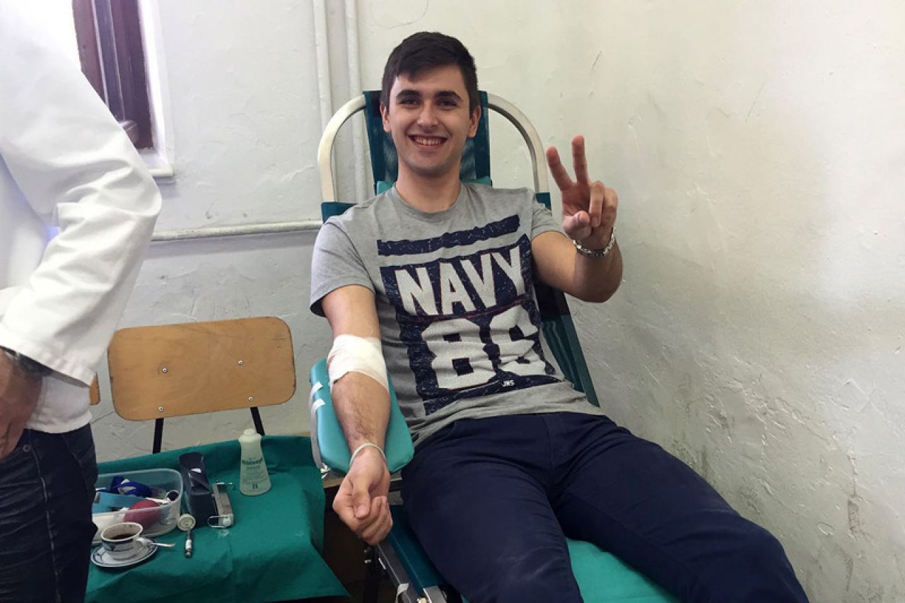 Širokobriješki srednjoškolci darovali 80 doza krvi