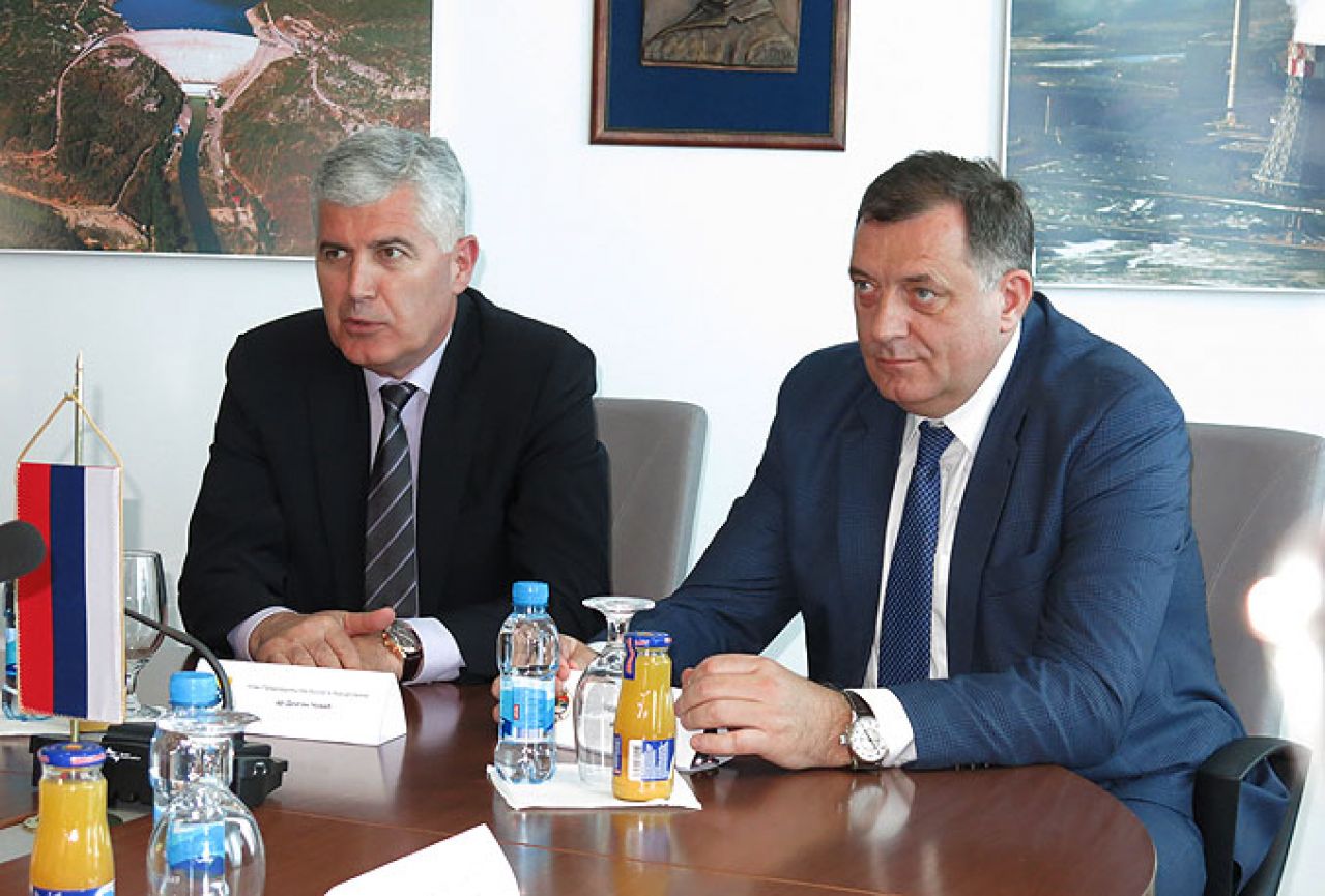 Čović i Dodik: Megavati električne energije ne smiju prolaziti pored nas u Hercegovini
