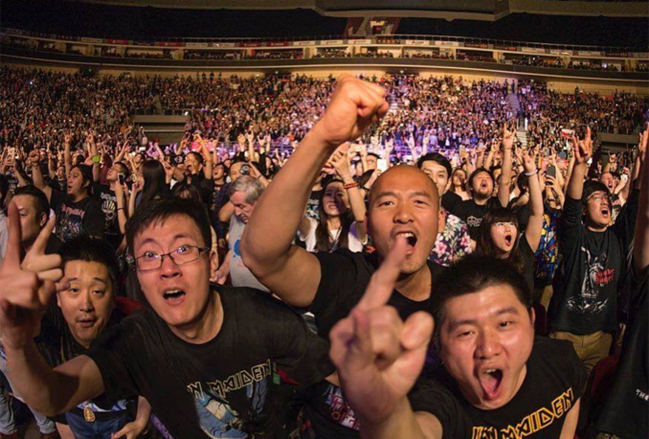 Iron Maiden prvi puta u Kini: Heavy metal veterani zapalili Peking