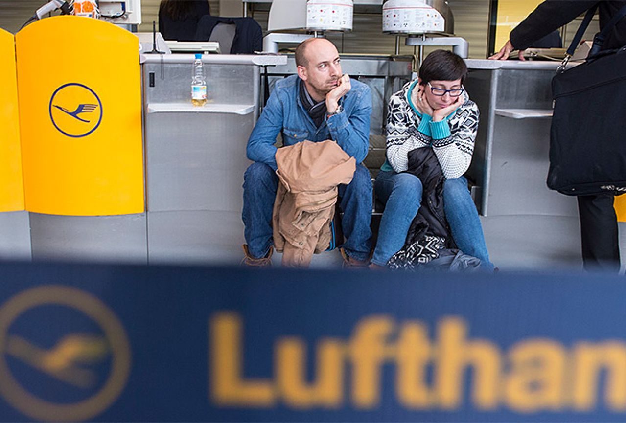 Radnici Lufthanse opet u štrajku; otkazano 900 letova