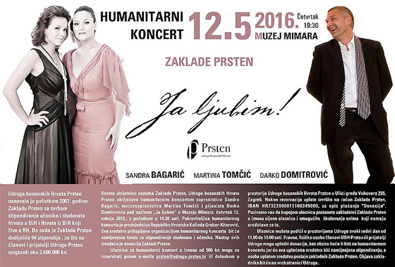 Humanitarni koncert Zaklade ''Prsten''