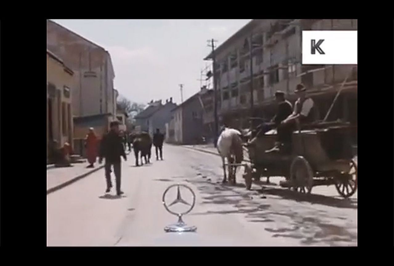 VIDEO | Vratite se u daleku prošlost: Pogledajte kako je Mostar izgledao pedesetih godina