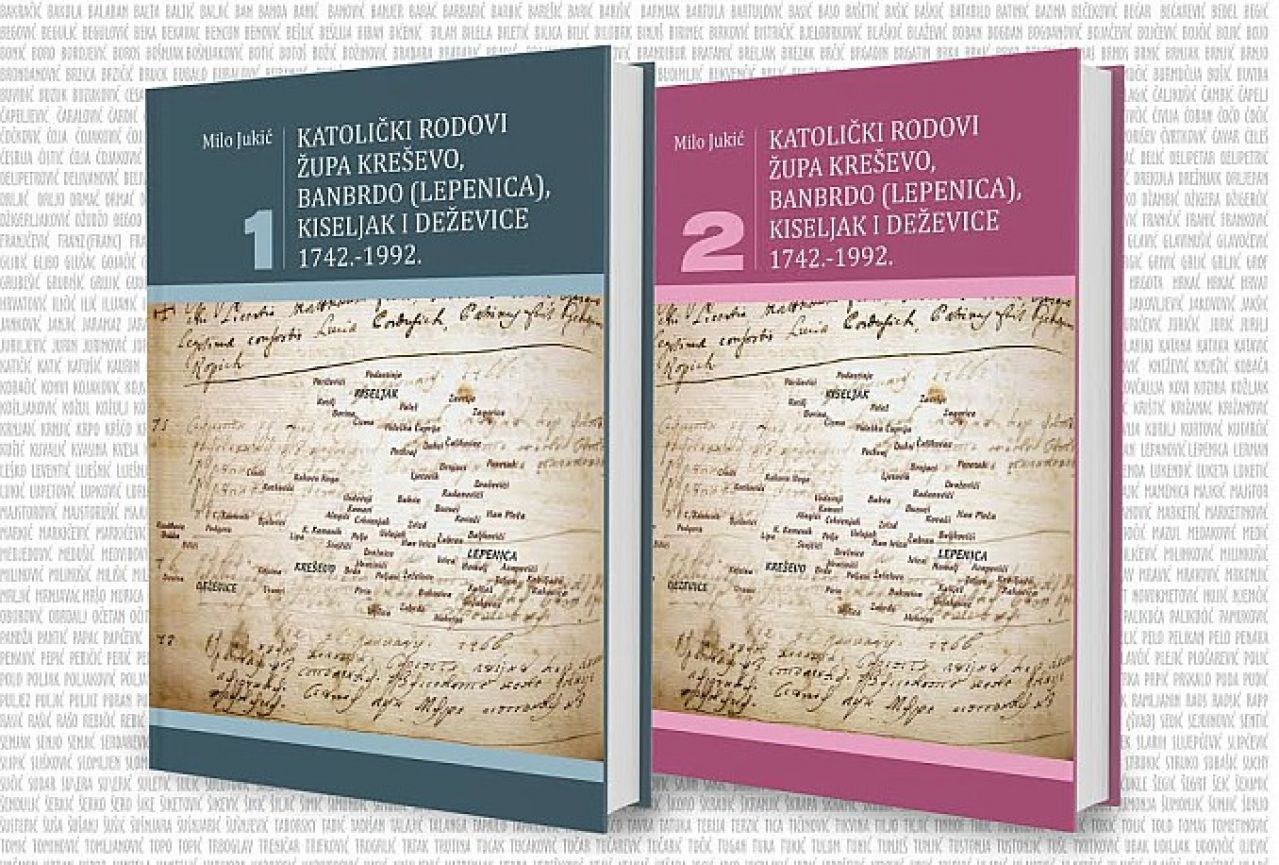 Kreševo: Objavljena knjiga o podrijetlu katoličkih rodova