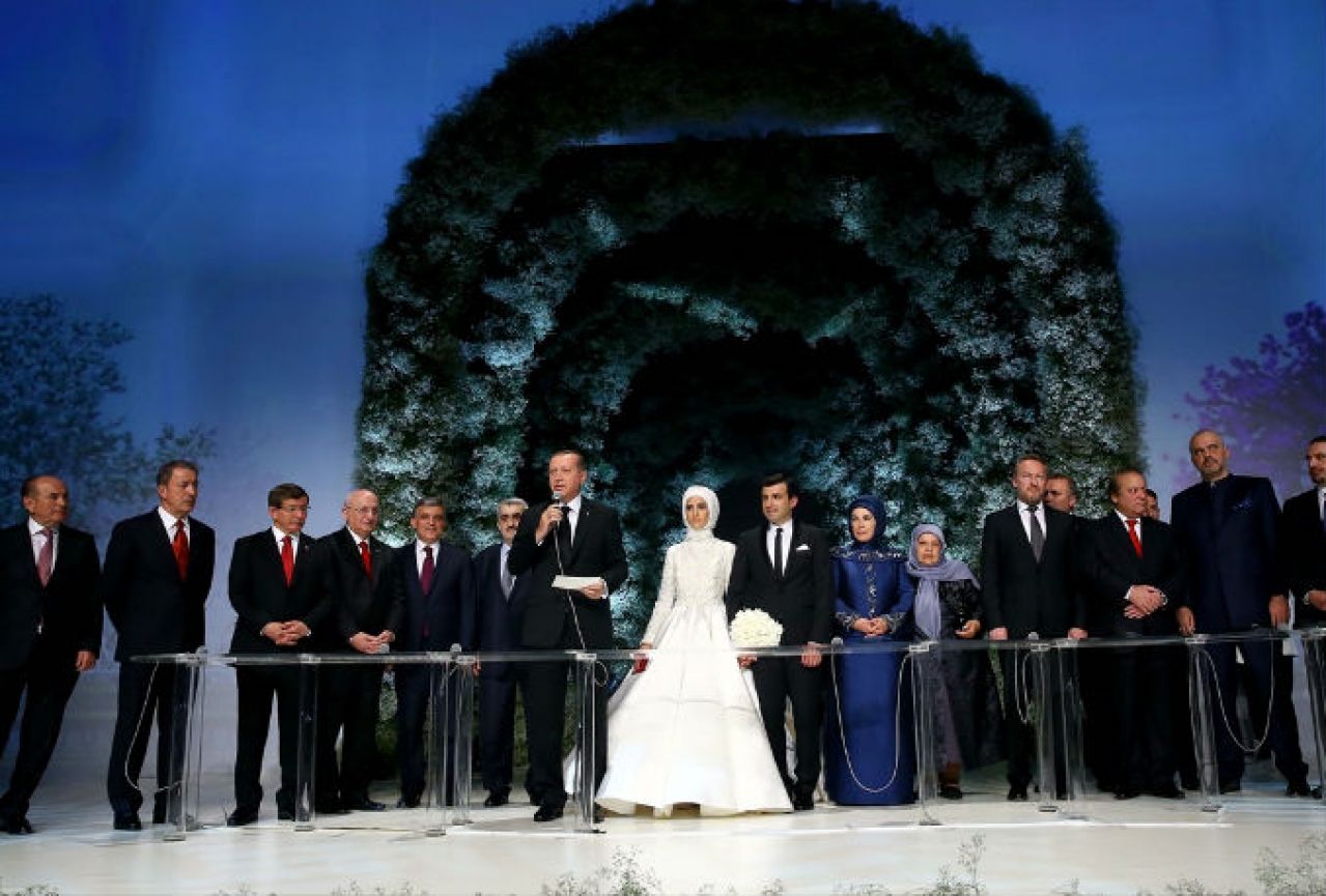 Udala se Erdoganova kćer, vjenčanju prisustvovao i Izetbegović