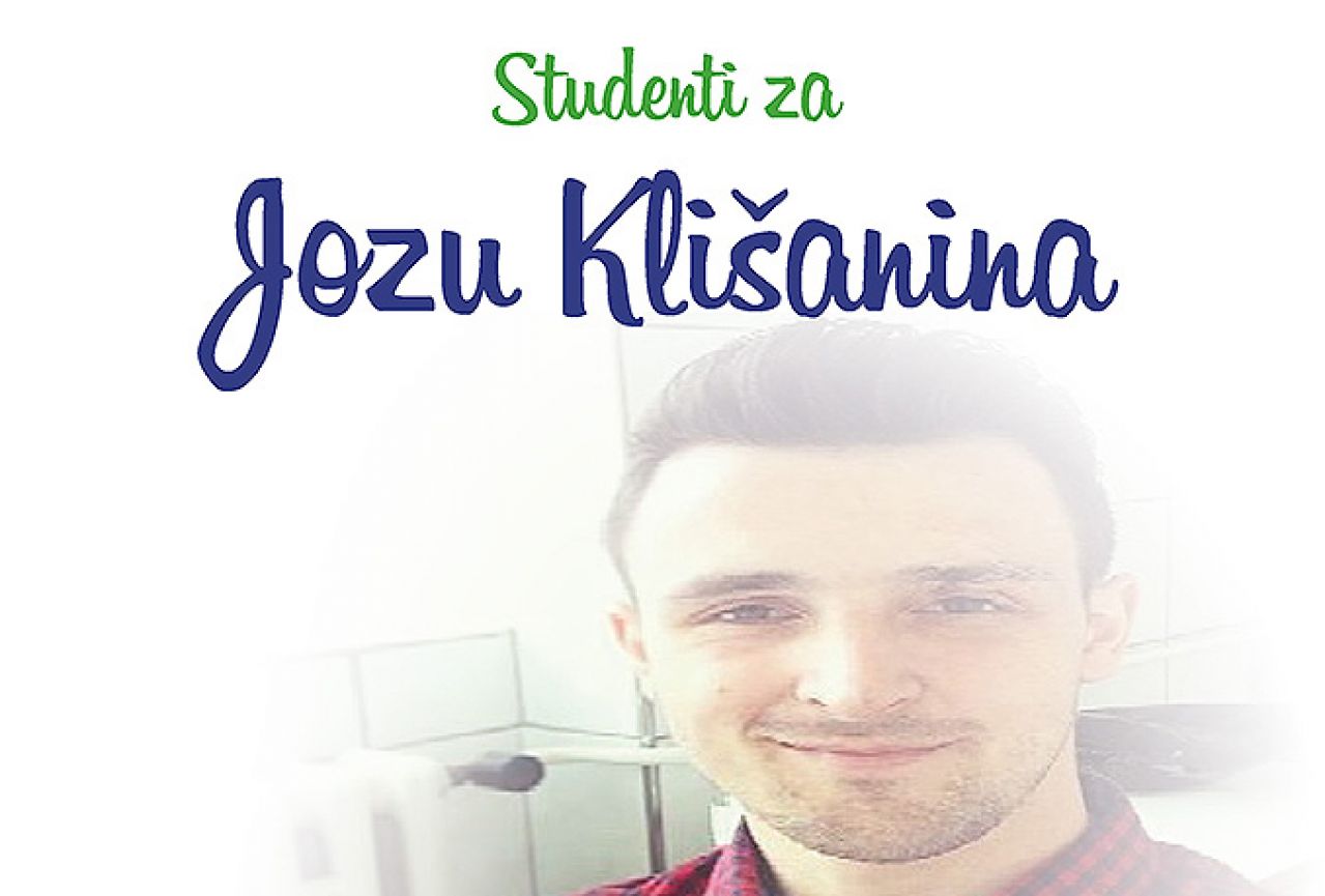 Studenti pokrenuli humanitarnu akciju za Jozu Klišanina
