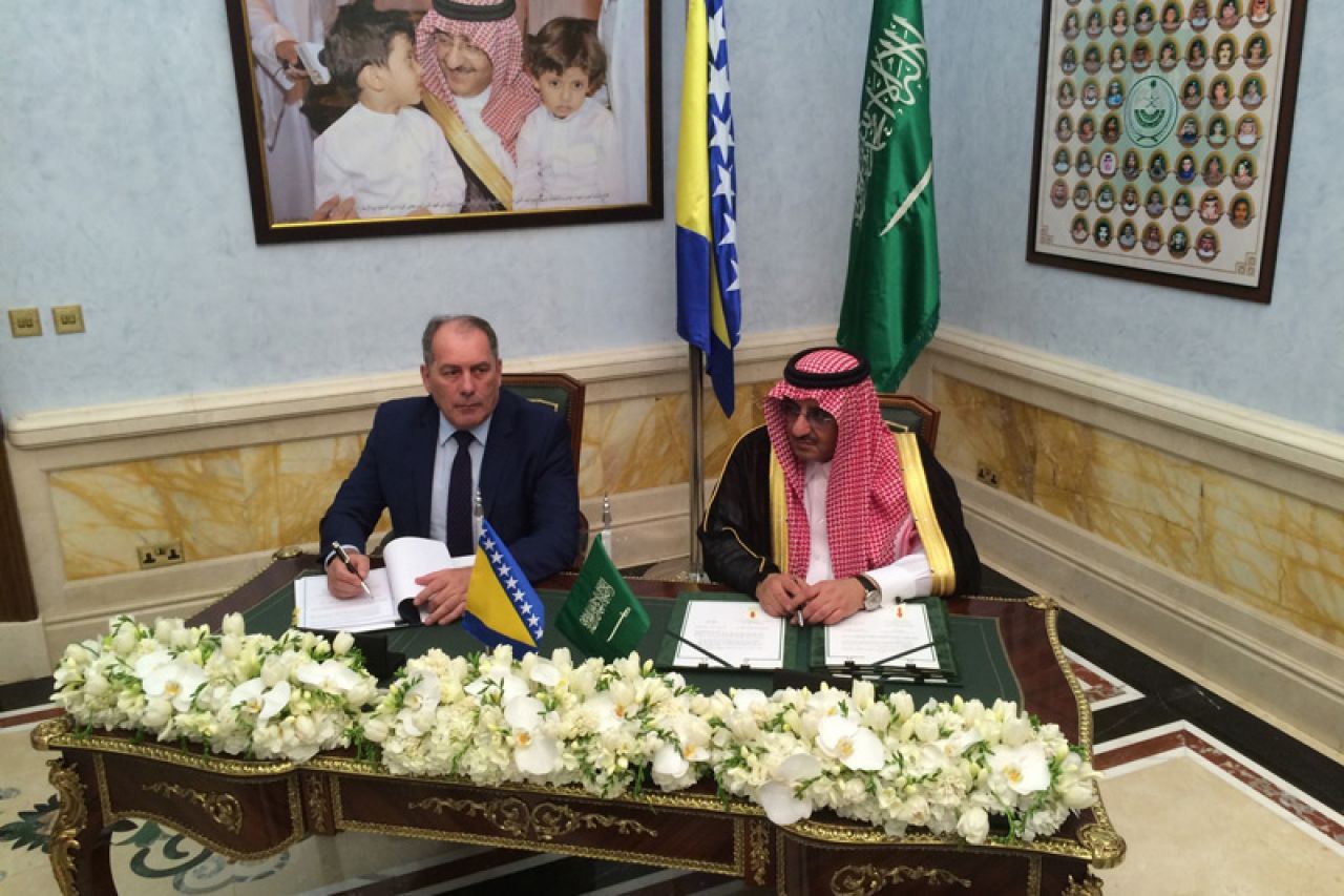 BiH i Saudijska Arabija zajedno protiv kriminala, terorizma i radikalizma