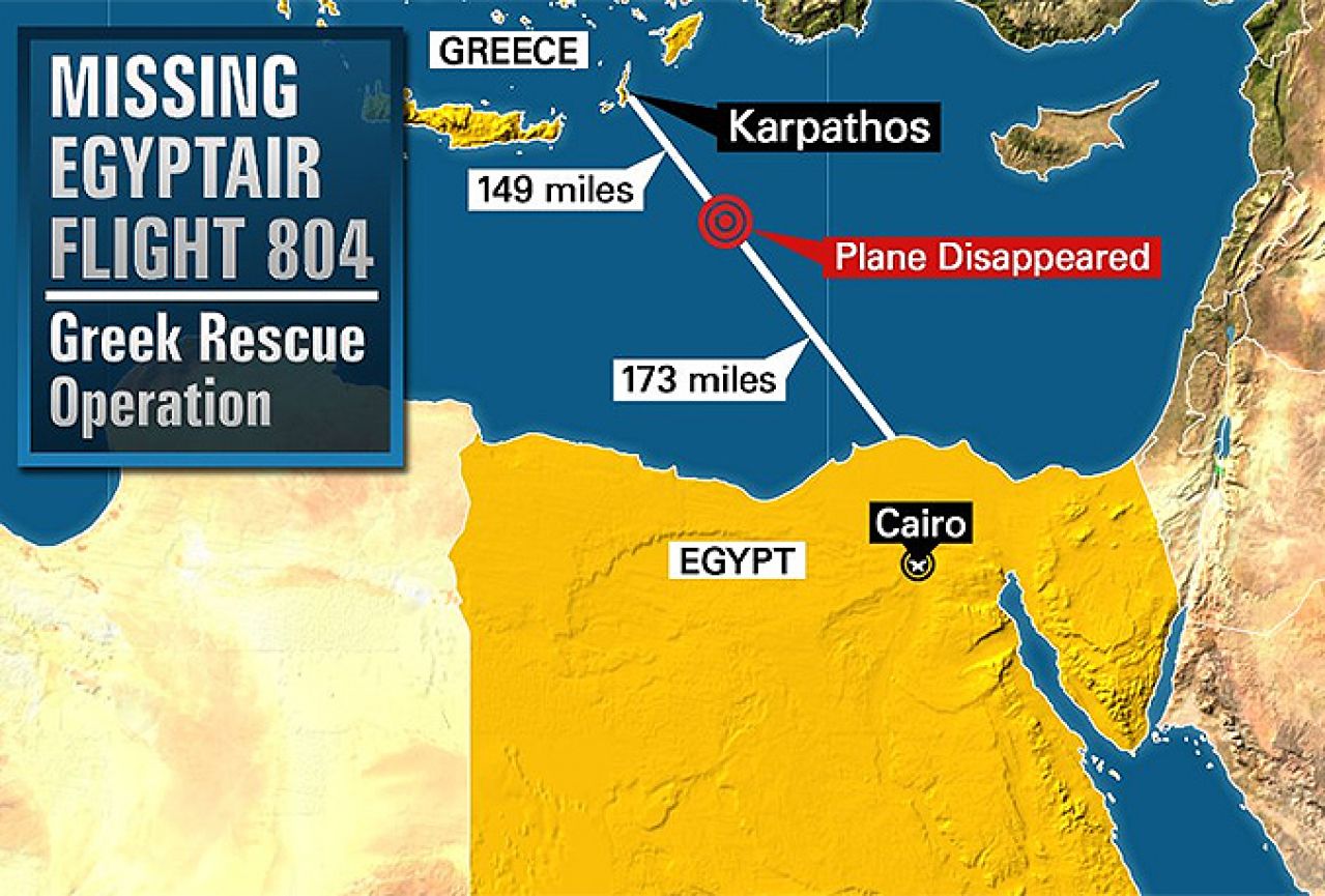 Pronađeni ostaci nestalog egipatskog aviona