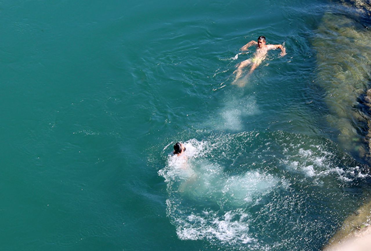 Dovoljno toplo za kupanje u Neretvi