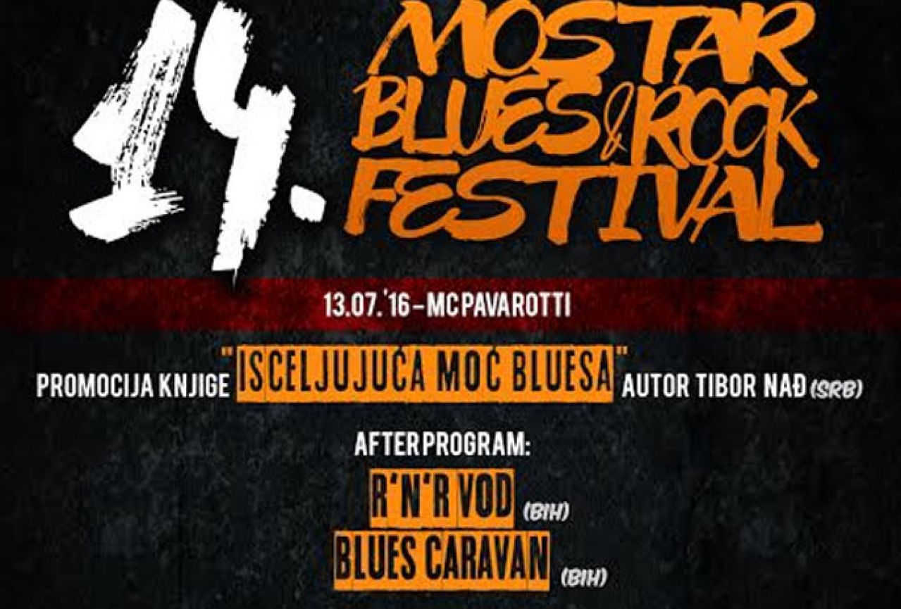 Evo što sve donosi 14. Mostar Blues & Rock Festival
