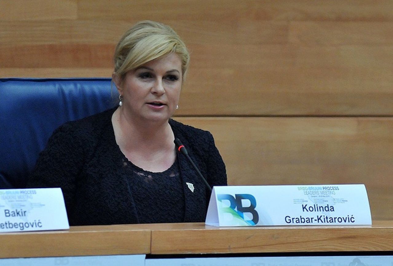 Kolinda u Sarajevu: Hrvatska ne blokira Srbiju