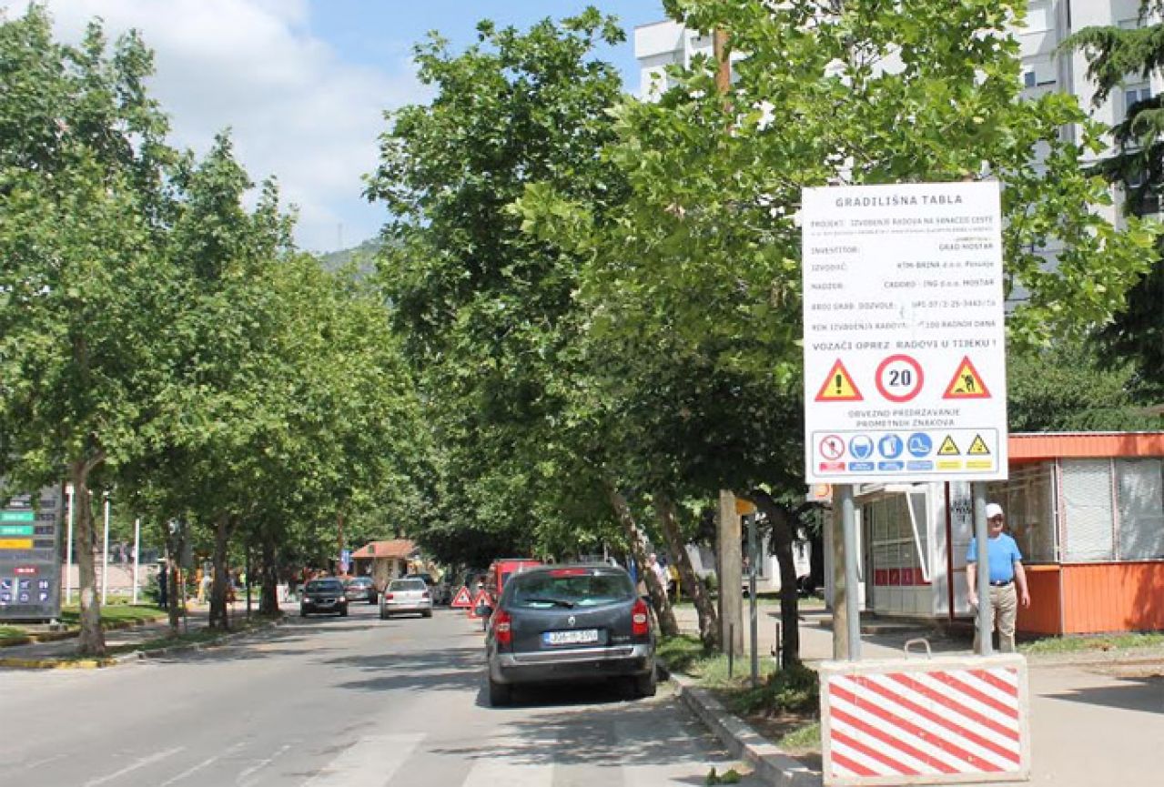 Mostar: Počela gradnja kolektora i kružnog toka