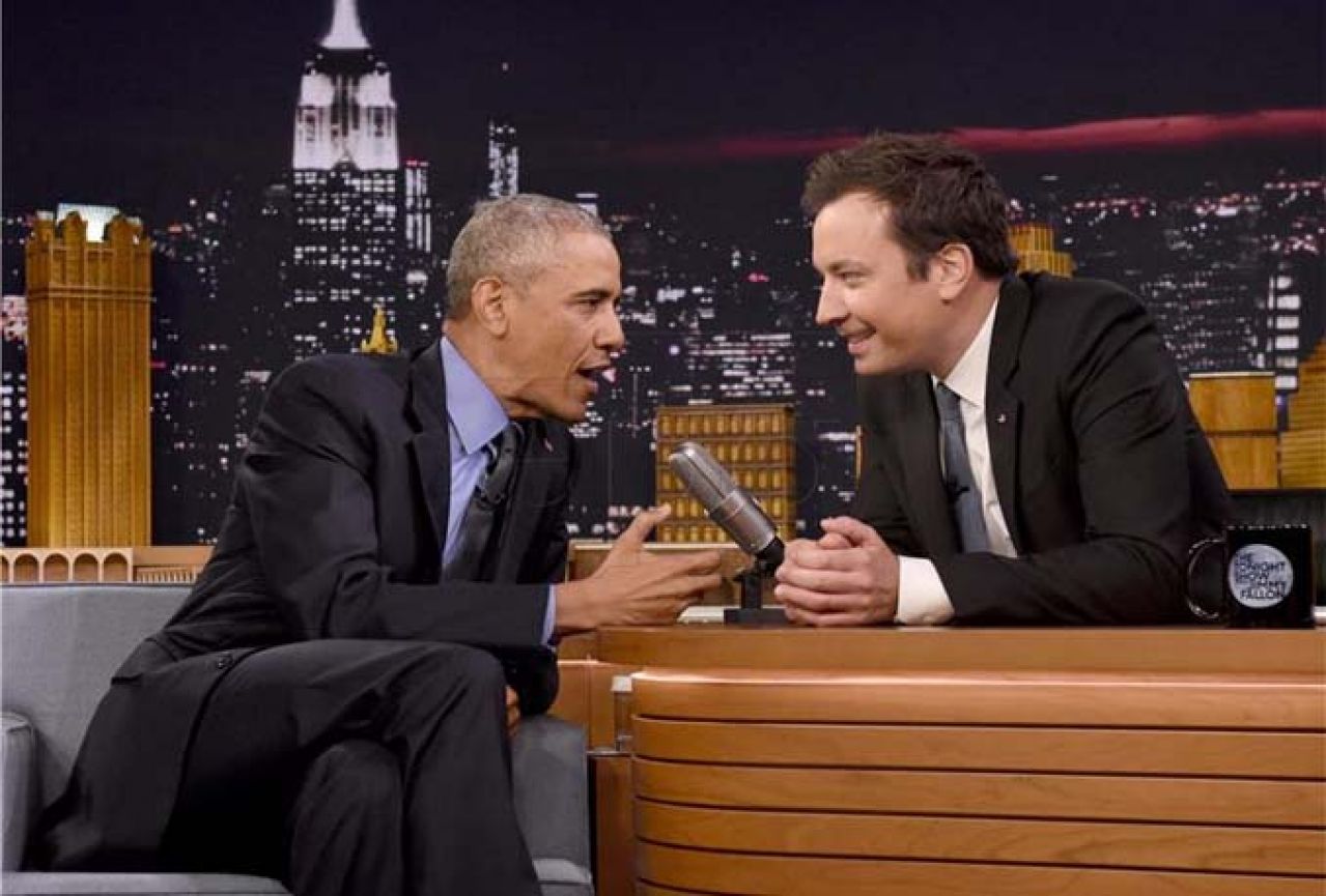 Obama kod Jimmyja Fallona: Predsjednik nije lik iz televizijskog 'realityja'
