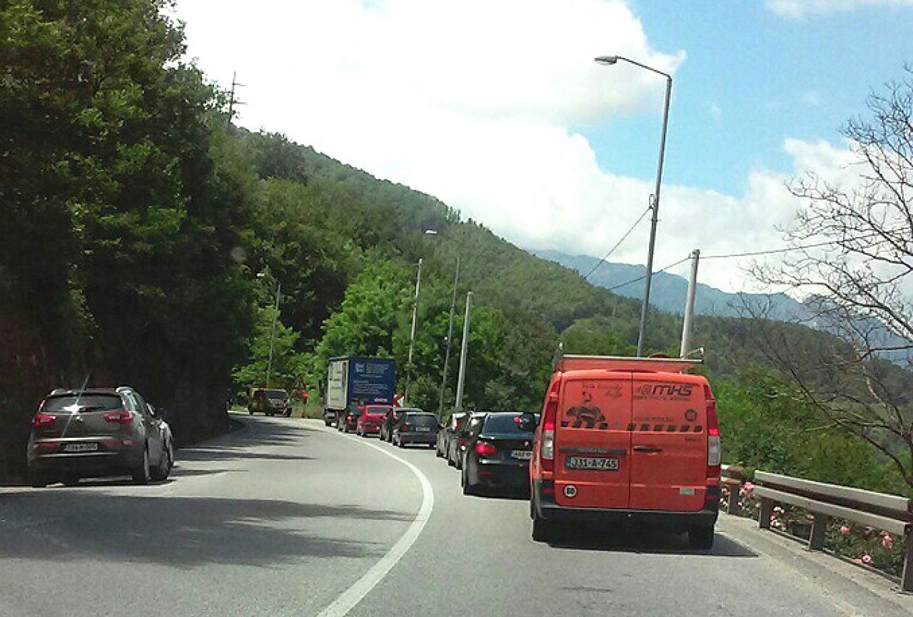 Zastoji zbog radova u tunelima na putu Konjic-Jablanica