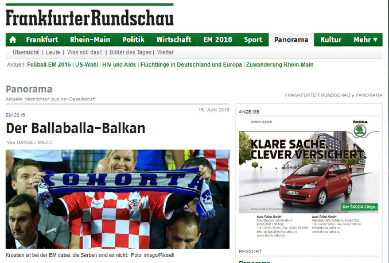 Njemački mediji o hrvatskom užičkom kolu na Euru: Balkanski fenomen