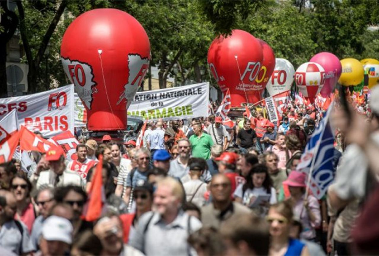 U Parizu novi prosvjed protiv reformi zakona o radu