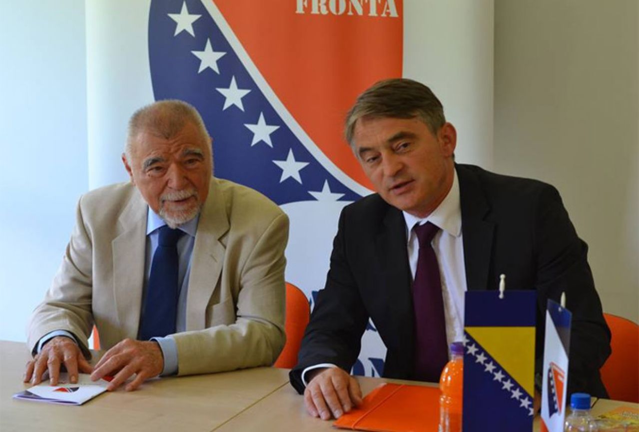 Mesić s Komšićem: DF je europski projekt koji ima moju podršku