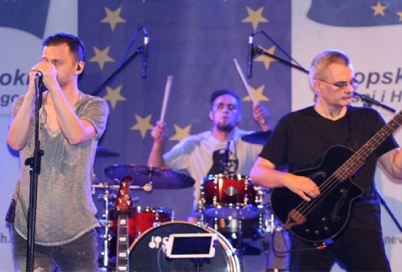 U Čapljini održan rock koncert povodom završetka manifestacije Dan Europe