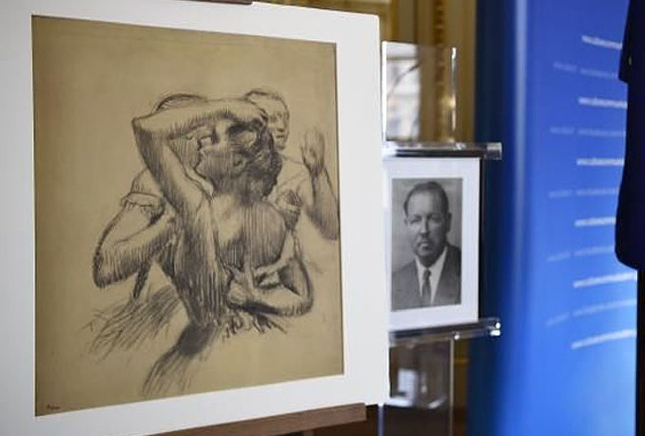 "Poprsja triju plesačica" - Degasov crtež prodan za 462.500 eura