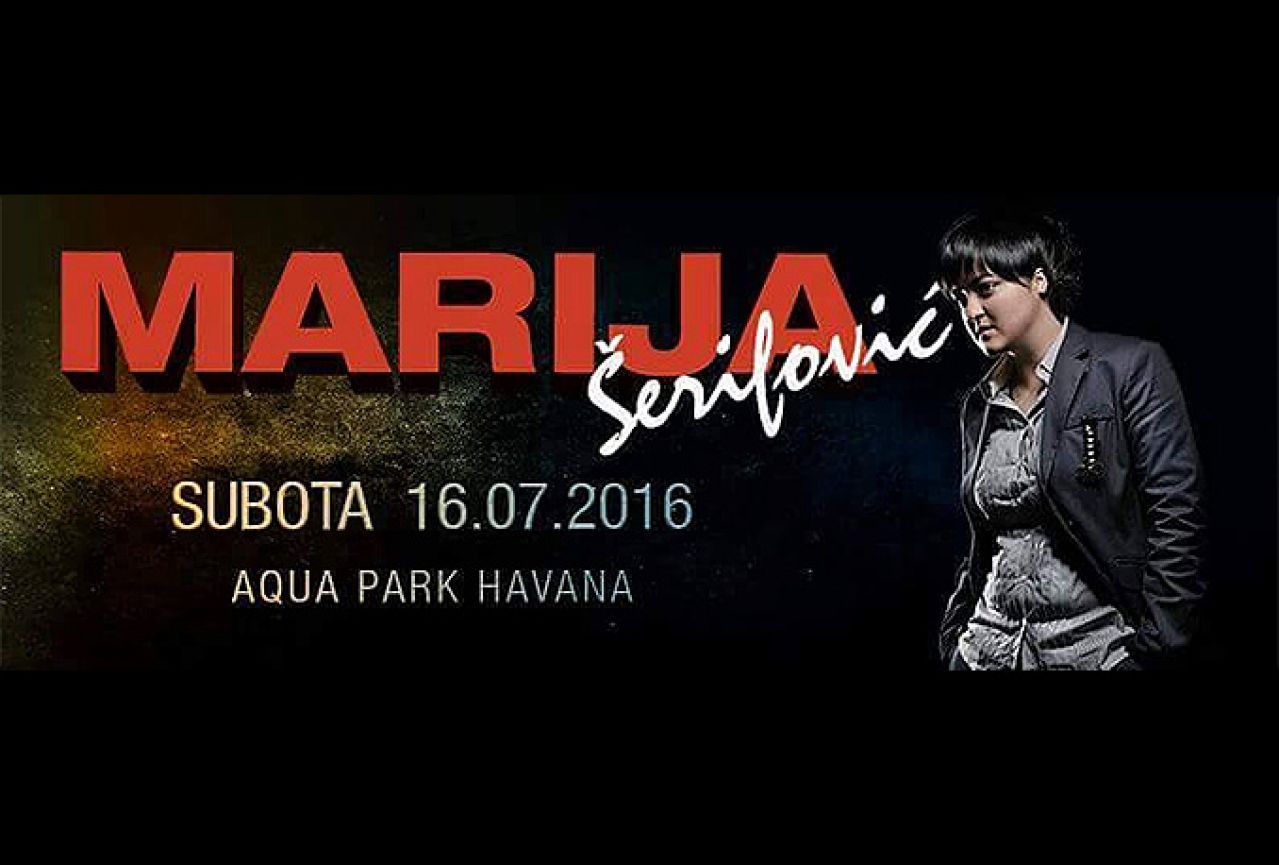 Spektakularni koncert Marije Šerifović u Mostaru