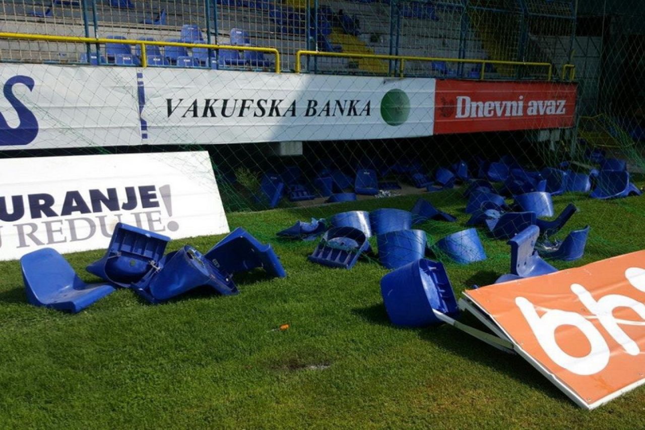 FK Sarajevo obećao nadomjestiti štetu na Grbavici