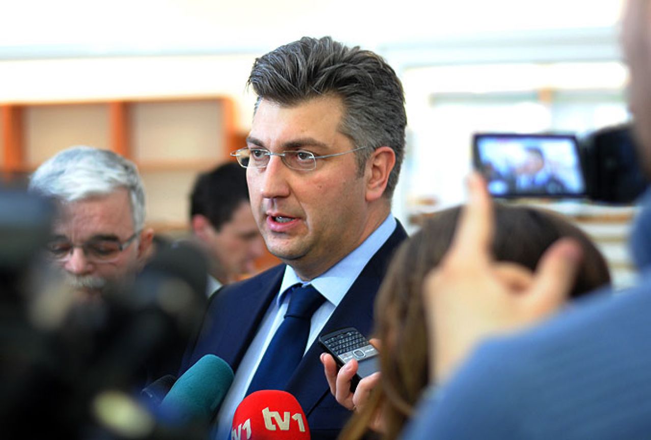 Plenković: HDZ samostalno izlazi  na izbore
