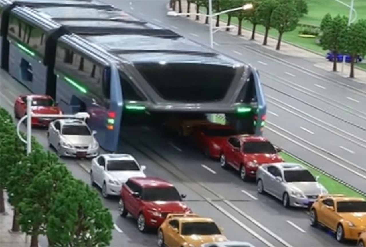 Transit Elevated Bus - novi koncept futurističkog javnog prijevoza