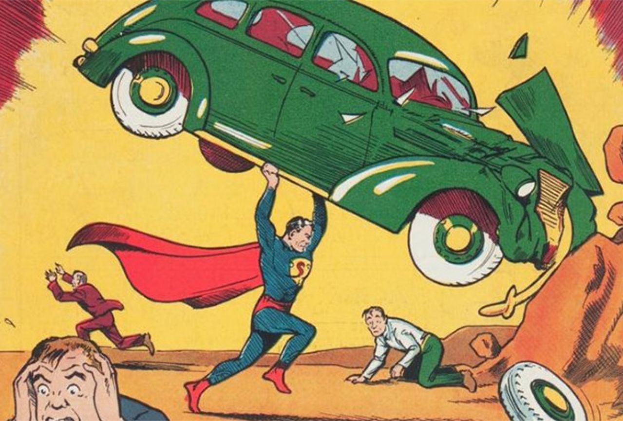Prvi strip o Supermanu prodan za milijun dolara