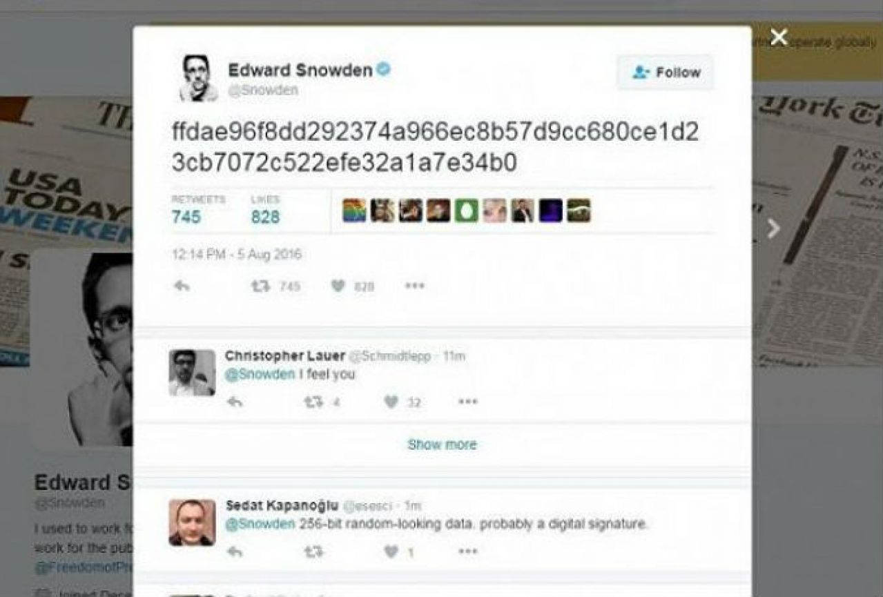 Je li Edward Snowden ubijen?