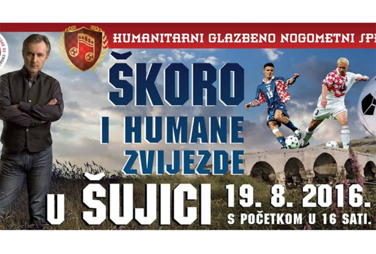 Šujica spremna za veliki humanitarni nogometno-glazbeni spektakl