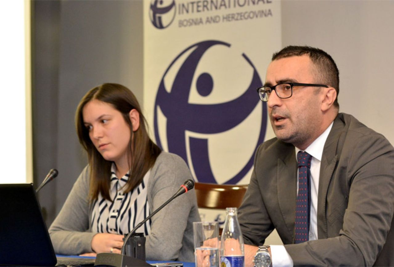 Transparency International dobio na sudu Tužiteljstvo BiH