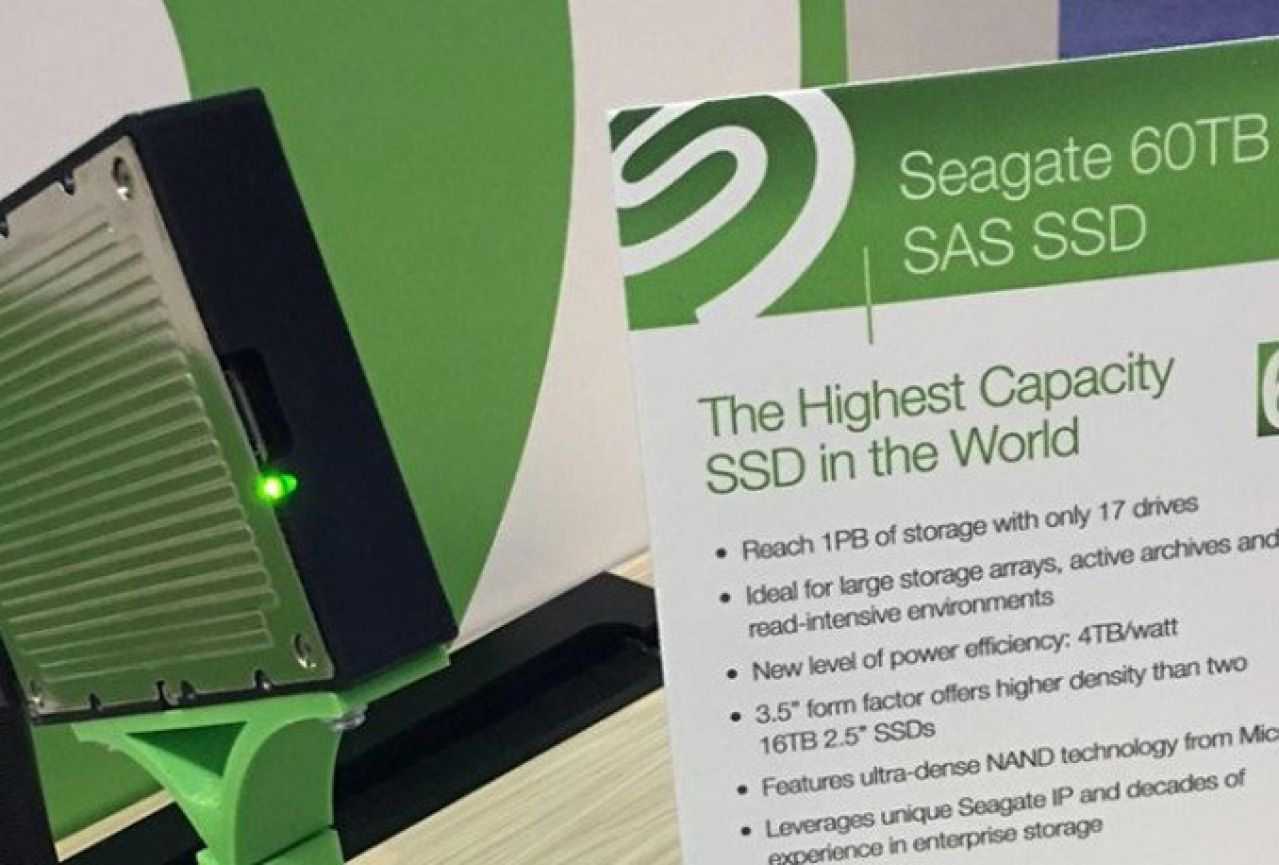 Seagate predstavio SSD disk kapaciteta nevjerojatnih 60 TB!