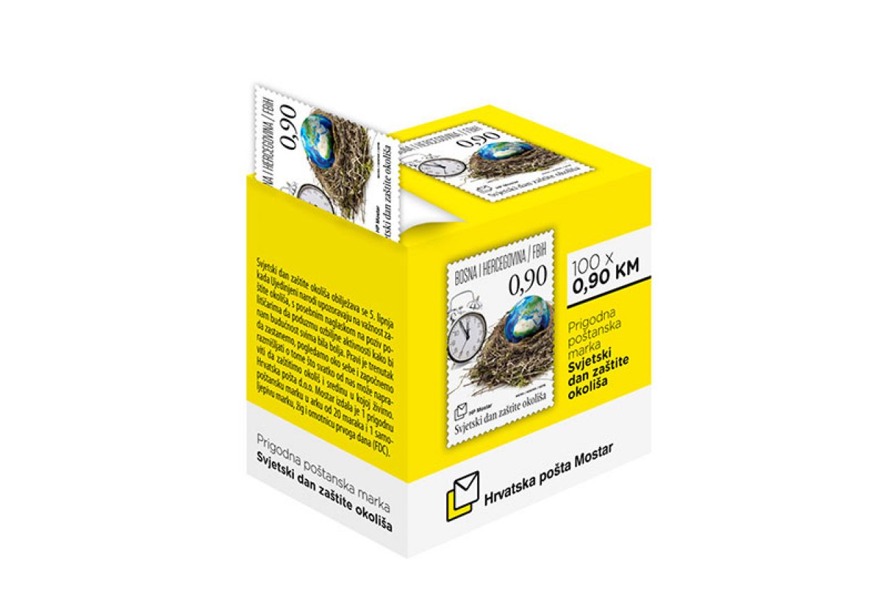 HP Mostar izdala praktične kutijice sa samoljepljivim markama