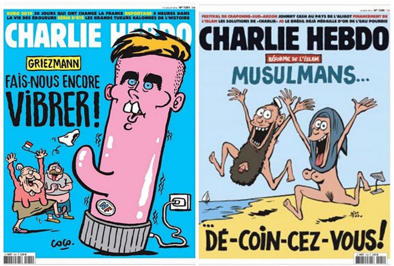 Teroristi prijete magazinu "Charlie Hebdo" 