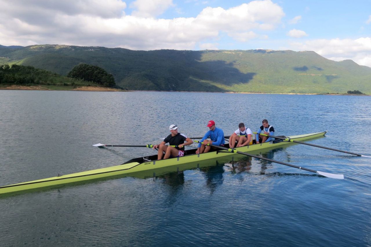 Hrvatski veslači se na Ramskom jezeru pripremali za Svjetsko prvenstvo