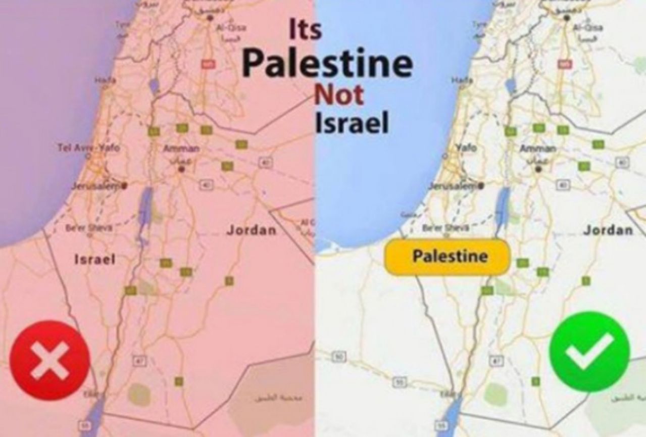 Google objasnio zašto nema Palestine na Google Maps