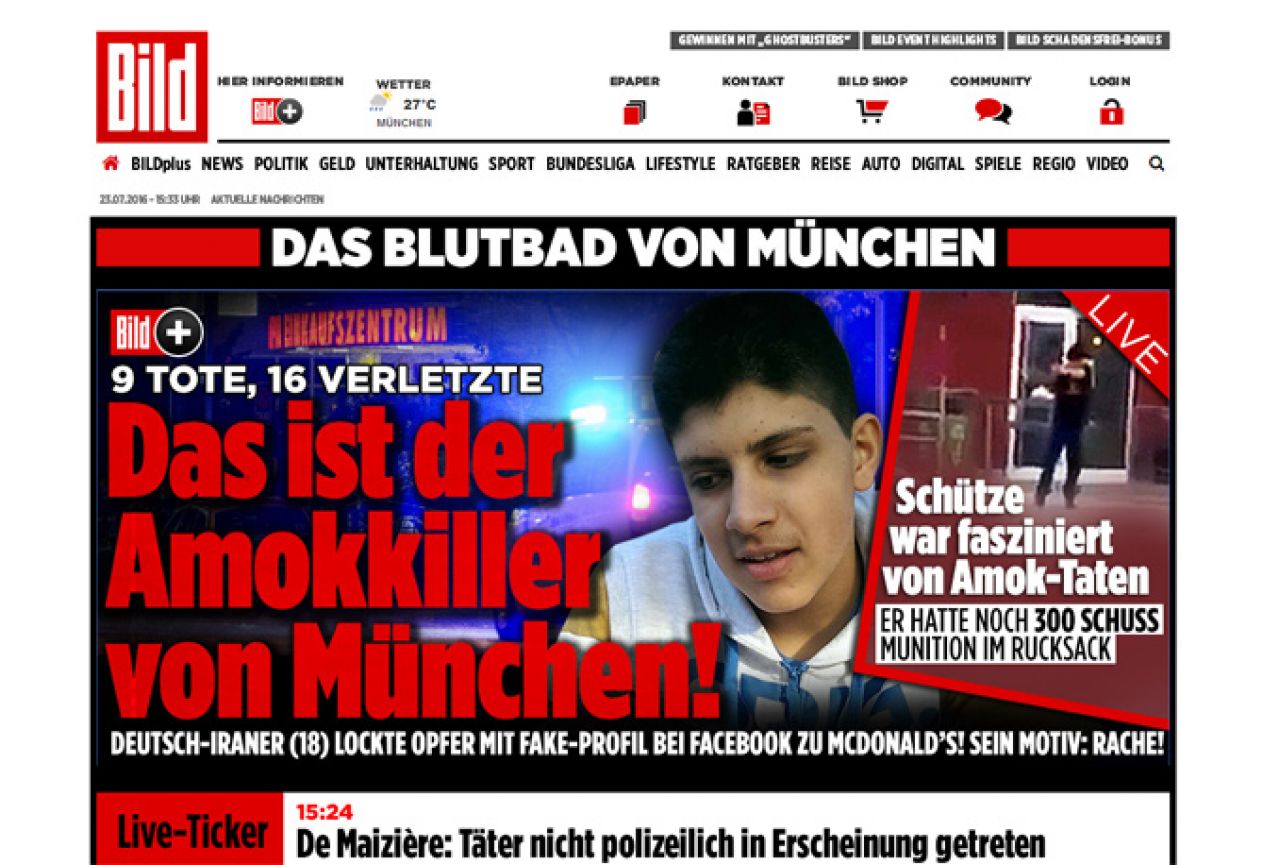 Sve više detalja: Kako je atentator iz Münchena vježbao pucanje