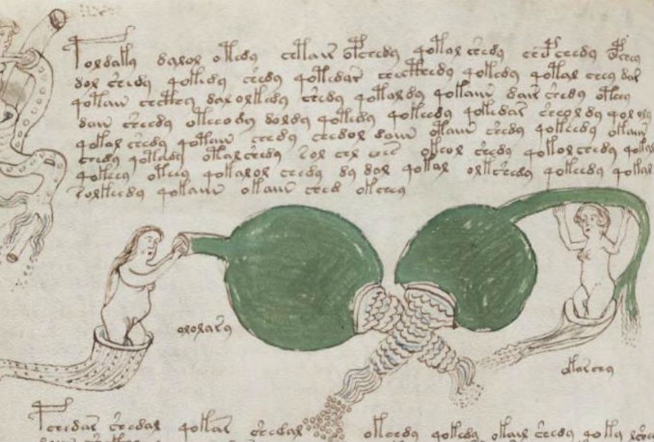 Reprodukcija jednog od najtajanstvenijih rukopisa
